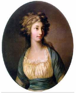  Portrait of Dorothea von Medem (1761-1821), Duchess of Courland